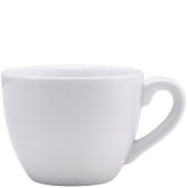 Genware Porcelain Bowl Shaped Cup 9cl