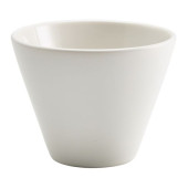 Genware Porcelain Conical Bowl 12cm Dia