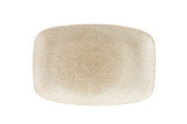 Raku Agate Grey Oblong Plate 30 x 19.9cm