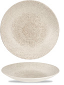 Studio Prints Raku Agate Grey Deep Coupe Plate 25.5cm