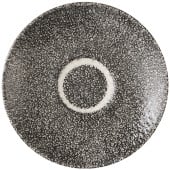 Churchill Raku Quartz Black Espresso Saucer 11.4cm/4.5" (Pack of 12)
