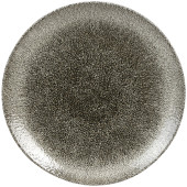 Churchill Studio Prints Raku Quartz Black Coupe Plate 16.5cm/6.44" (Pack of 12)