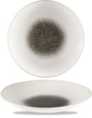 Isla Quartz Black Deep Coupe Plate 10.62"