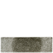Churchill Raku Quartz Black Oblong Plate 29.5cm x 8.8cm/11.5625 x 0.4375" (Pack of 6)