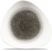 Studio Prints Raku Quartz Black Lotus Plate 10"