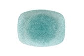 Raku Jade Green Oblong Plate 26.1 x 20.2cm