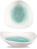 Churchill Studio Prints Raku Jade Green Lotus Bowl 18.5cm/7.25" 370ml/13.02oz (Pack of 12)