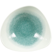 Churchill Studio Prints Raku Jade Green Lotus Bowl 23.5cm/9.25" 600ml/21oz (Pack of 12)