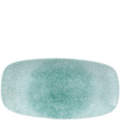 Churchill Studio Prints Raku Jade Green Oblong Plate 15.3 x 29.8cm/6 x 11.69" (Pack of 12)