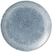 Churchill Studio Prints Raku Topaz Blue Coupe Plate 16.5cm/6.44" (Pack of 12)