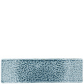 Churchill Raku Topaz Blue Oblong Plate 29.5 x 8.8cm/11.5625 x 3.4375" (Pack of 6)