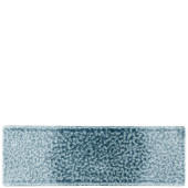 Churchill Raku Topaz Blue Oblong Plate 32.3 x 10.5cm/11.5625 x 0.4375" (Pack of 6)
