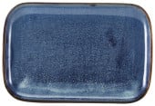 Terra Porcelain Aqua Blue Rectangular Plate 34.5x23.5cm x 6