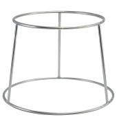 Silver Anti-Slip Round Buffet Riser 18cm/7"