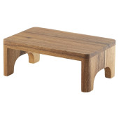 Acacia Wood GN Buffet Risers GN1/4 10cm (h)