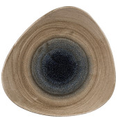 Stonecast Aqueous Blue Triangle Plate 31.1cm