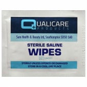 Sterile Saline Wipes (Pack of 100)