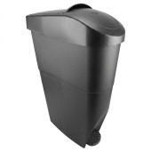 Feminine Hygiene Bin 18 Litre Black