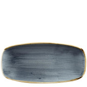 Churchill Stonecast Blueberry Chefs Oblong Plate 10.6"x5"