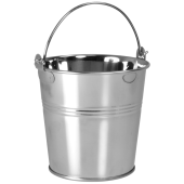 Stainless Steel Food Presentation Bucket 10.5cm (Pack of 12)