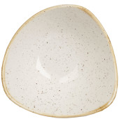 Churchill SWHSTRB61 Stonecast Barley White Triangle Bowl 15.3cm 26cl