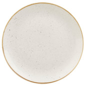 Churchill SWHSPD221 Stonecast Barley White Deep Coupe Plate 22.5cm