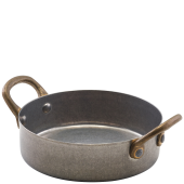 GenWare Vintage Steel Mini Casserole Dish 12.25 x 3.5cm (Pack of 6)