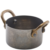 GenWare Vintage Steel Mini Casserole Dish 7.8cm/3" (Pack of 6)