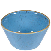 Stonecast Cornflower Blue Sauce Dish 9cl/3oz