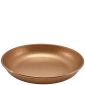 GenWare Copper Vintage Steel Coupe Plate 20cm (Pack of 12)