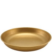 GenWare Gold Vintage Steel Coupe Plate 24cm/9.5" (Pack of 12)