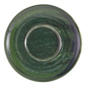 Terra Porcelain Aqua Green Saucer 14.5cm (Pack of 6)