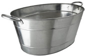 Galvanised Steel Beverage Tub 25 Litre