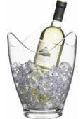Clear Acrylic Drinks and Wine Cooler