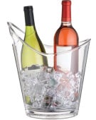Clear Acrylic Drinks Pail and Cooler