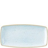 Churchill Stonecast Duck Egg Blue Oblong Plate 15 x 29.5cm/5.88 x 11.56" (Pack of 12)