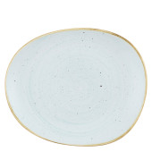 Churchill Stonecast Duck Egg Blue Opal Organic Plate 18.5cm/7.3" (Pack of 12)
