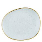 Churchill Stonecast Duck Egg Blue Opal Organic Plate 28cm/11" (Pack of 12)