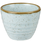 Churchill Stonecast Duck Egg Blue Ripple Dip Pot 5.9cm/2.31" 70ml/2.46oz (Pack of 12)