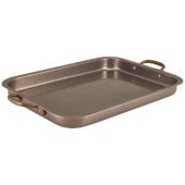GenWare Vintage Steel Deep Tray 37.25 x 27.5cm/14.67 x 10.82" (Pack of 3)