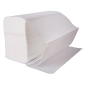 EntirePro Paper Hand Towels White 2 Ply Z Fold (Pack of 3000)