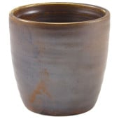 Terra Porcelain Rustic Copper Chip Cup 8.7cm/3.4" 320ml/10.82oz - Front