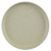 Churchill Emerge Speckled Green Walled Plate 21cm/8.2" (Pack of 6)