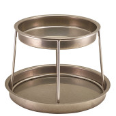 GenWare Two Tier Vintage Steel Seafood Stand