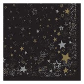 Swansoft Midnight Sparkle Festive Airlaid Napkin 40cm (Pack of 500)