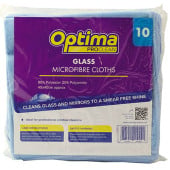 Microfibre Glass Cloth Blue (Pack of 10)