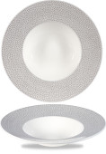 Isla Spinwash Shale Grey Wide Rim Bowl 24cm