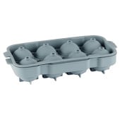 Ice Ball Mould Silicone Grey - 8 Cavities