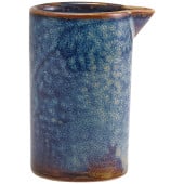 Terra Porcelain Aqua Blue Straight Sided Jug 100ml/3.5oz (Pack of 6)