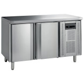 Tefcold Slimline Counter Fridge 2 Door 240 Litre